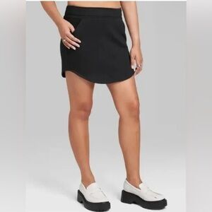 Wild Fable Fleece Sweatshirt Skirt